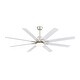preview thumbnail 11 of 16, 66 Inch Modern Ceiling Fan With Dimmable Led Light 8 ABS Blades Remote Control Reversible DC Motor For Home Office