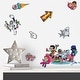 preview thumbnail 3 of 3, Red & Pink & Blue Teen Titans Go! Wall Decals by RoomMates