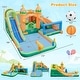 preview thumbnail 3 of 8, Gymax Kids Inflatable Water Slide Park w/680W Blower Basketball Rim