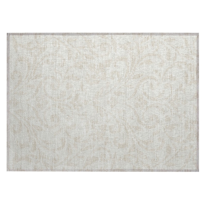 Machine Washable Indoor/ Outdoor Chantille Traditional Rug