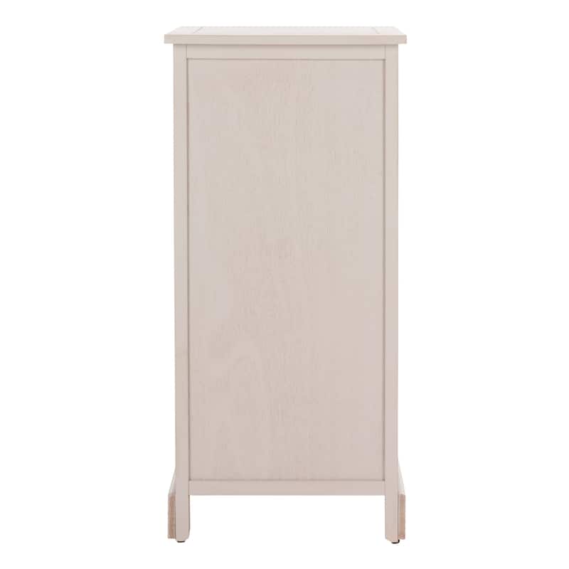 SAFAVIEH Ardella 2-Drawer Grey Tall Storage Unit - 15.7" x 13" x 34.3" - 16Wx13Dx34H