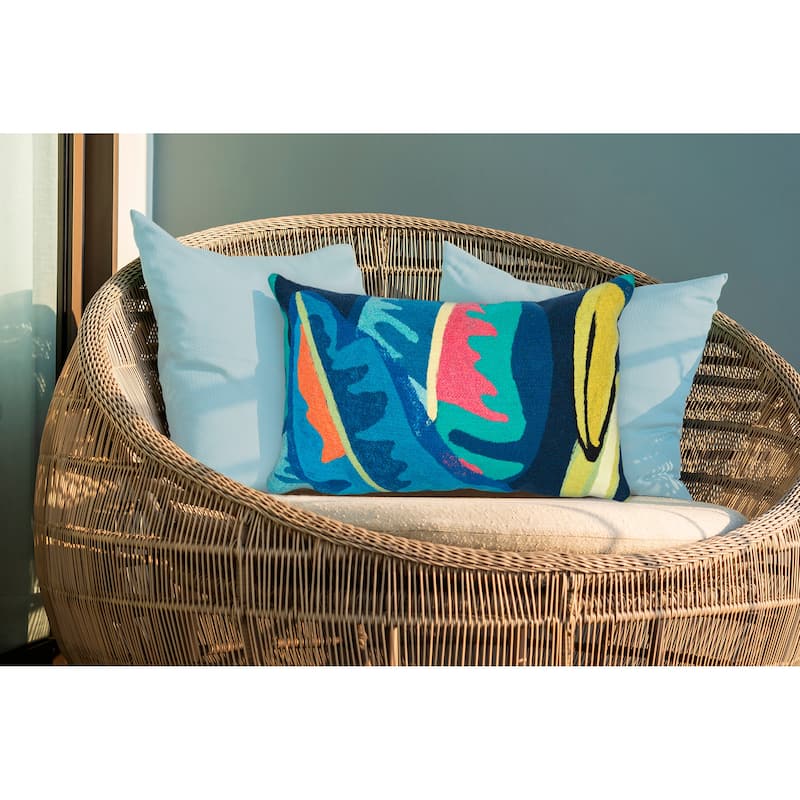 Liora Manne Visions III Banana Plant Indoor/Outdoor Pillow