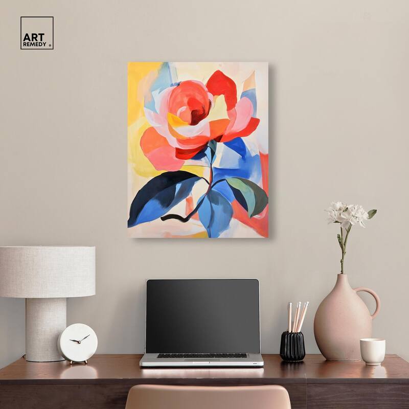 Chromatic Explosion II Canvas by Art Remedy, Gallery Wrapped