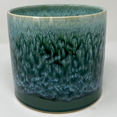 Marine Green Round Planter