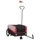preview thumbnail 27 of 31, vidaXL Bike Trailer Kids Bicycle Cargo Trailer Cart Wagon with Tow Bar Iron