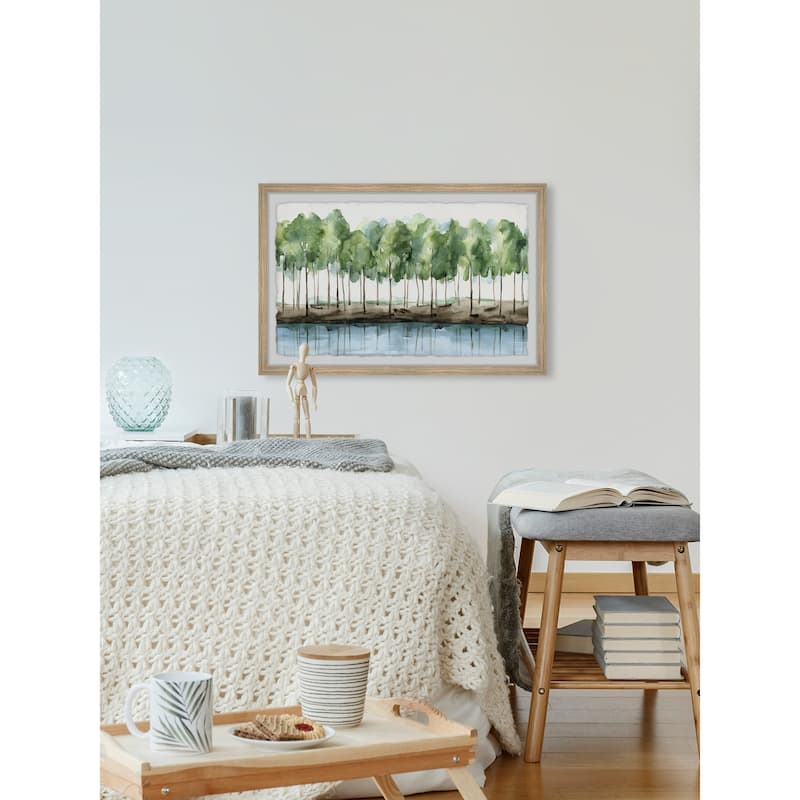 Let's Wander Framed Print