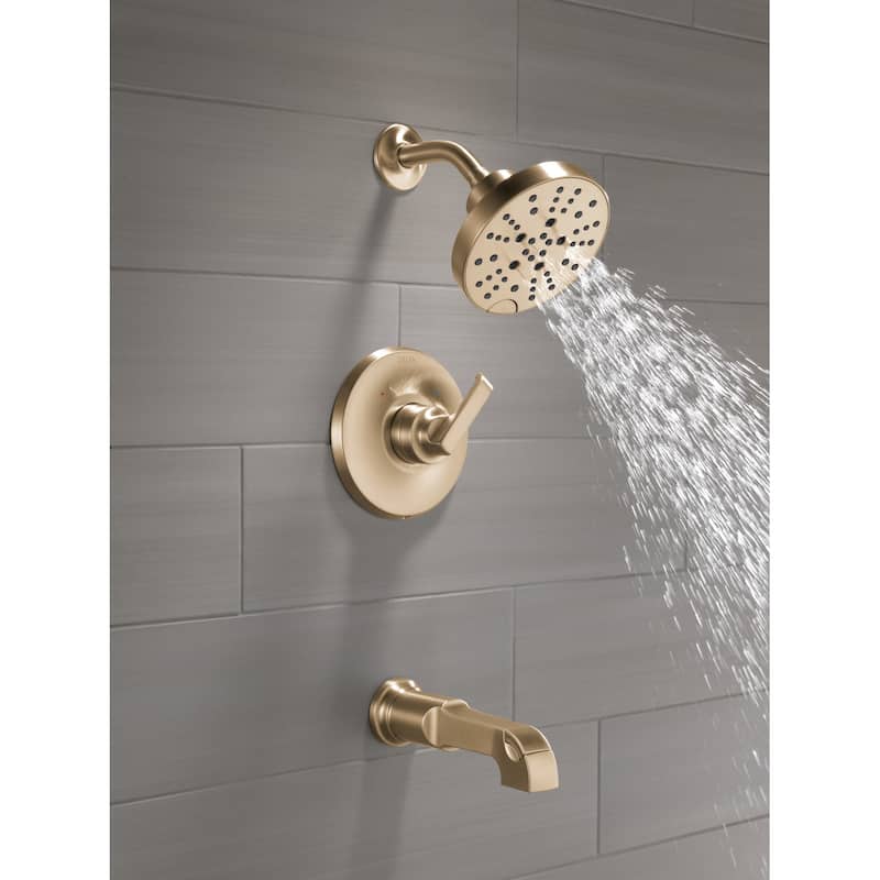 Delta T14489 Tetra Monitor 14 Series Tub and Shower Trim Package with