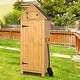 preview thumbnail 2 of 25, Single Door Wooden Garden Storage Shed