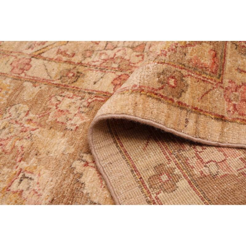 ECARPETGALLERY Hand-knotted Chobi Finest Beige Wool Rug - 8'8 x 11'9