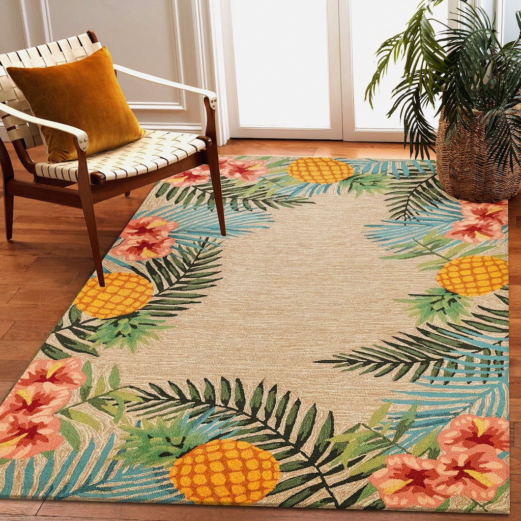 Liora Manne Ravella Tropical Indoor/Outdoor Rug
