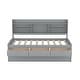 preview thumbnail 63 of 84, Captain Bed Platform Bed Daybed Frame with 3 Drawers and Trundle