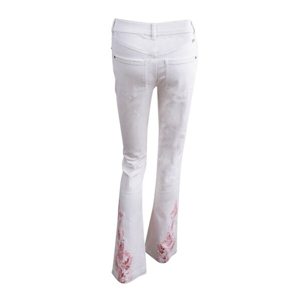 inc embroidered jeans