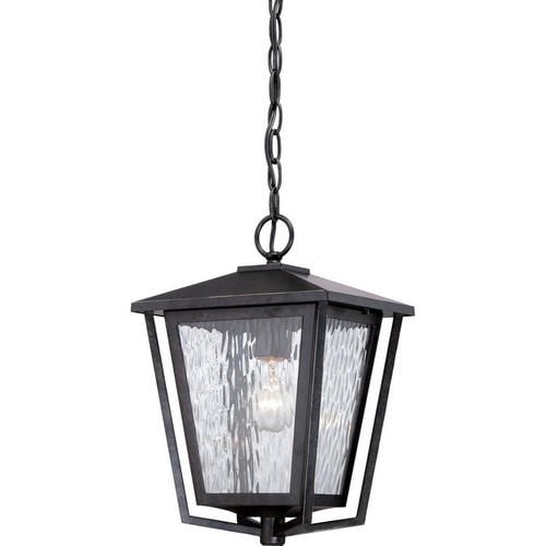 Quoizel ALF1910IB Alfresco Large Hanging Lantern, Imperial Bronze Finish - Imperial Bronze