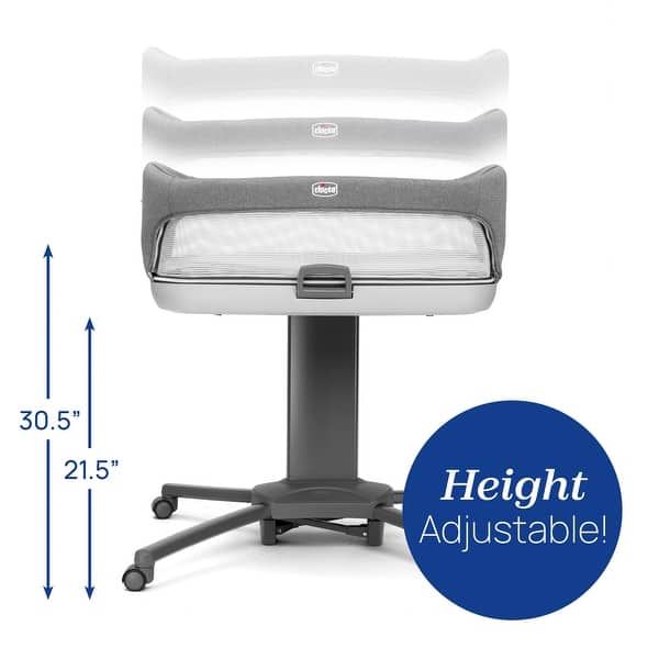 Chicco Close to You 3-in-1 Bedside Bassinet, Dove