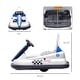 preview thumbnail 4 of 8, 360° Rotation 6V Kids Electric Ride on Bumper Car with EVA Bumper Edges - White