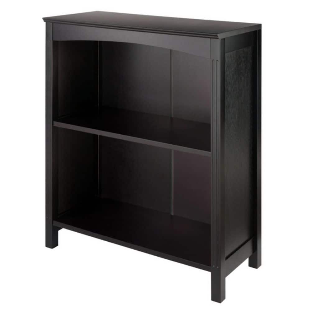 Terrace 2-Section Bookcase, Shelf, Espresso - 25.98 x 11.81 x 30 inches