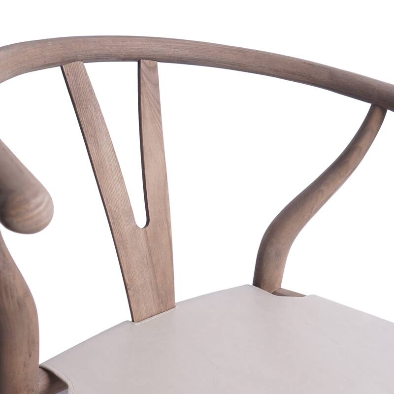 Gessford Ash Wood Dining Chairs (Set of 4) by Christopher Knight Home