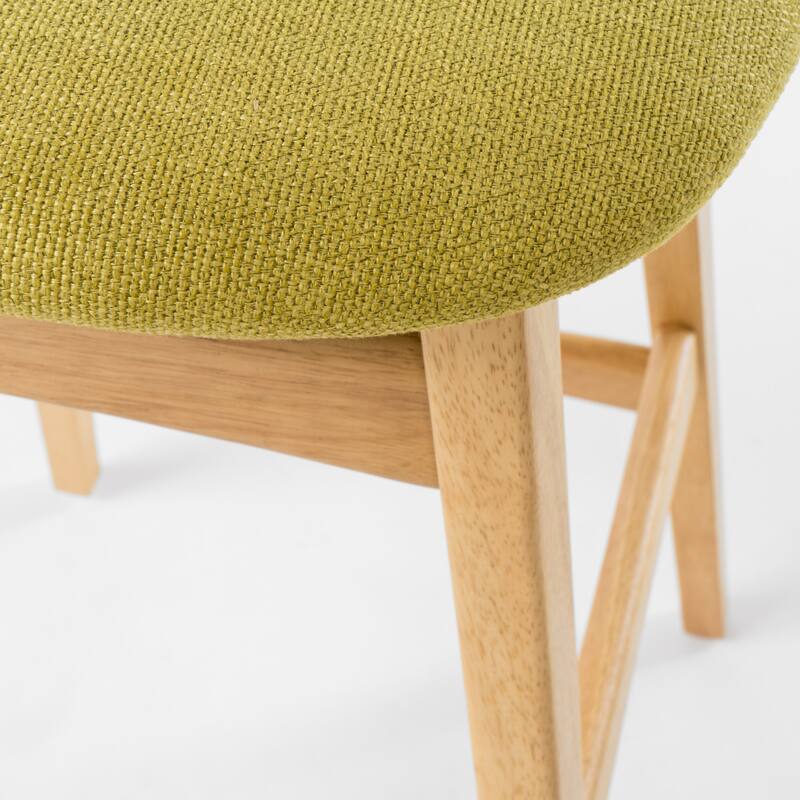 Carson Carrington Viborg 35-inch Green Fabric Bar Stool (Set of 2) by Christopher Knight Home