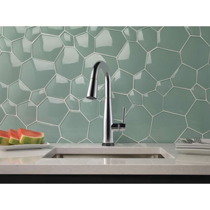 Delta Essa Pull-Down Bar/Prep Faucet with On/Off Touch Activation and