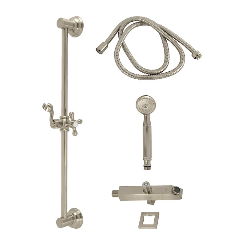 Kingston Brass KCK342.W Made to Match 1.8 GPM Single Function Hand - Brushed Nickel