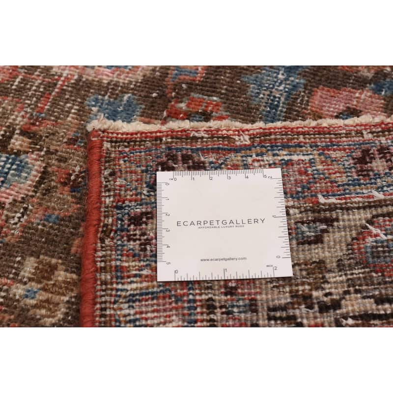 ECARPETGALLERY Hand-knotted Antalya Vintage Dark Copper Wool Rug - 9'10 x 12'2