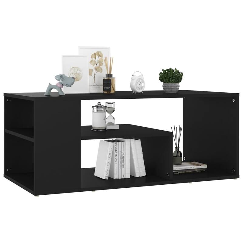 vidaXL Coffee Table Accent End Sofa Table for Living Room Engineered Wood - 39.4" x 19.7" x 15.7"