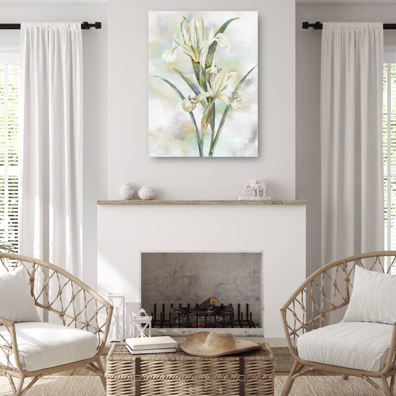Botanical Whispers II By Studio Arts Canvas Art Print