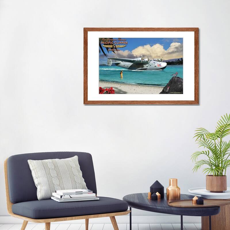 iCanvas "Pan Am Clipper" by Larry Grossman
