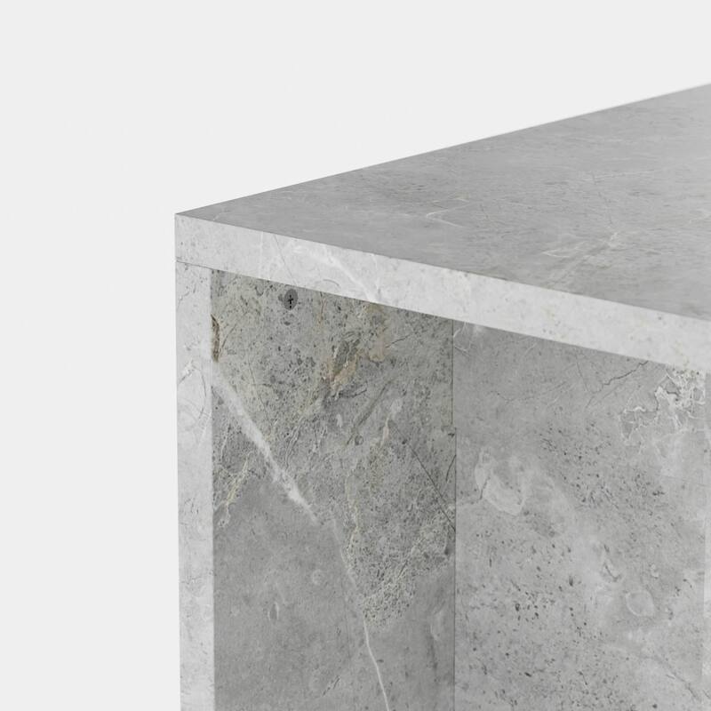 94.5” Extra Large Kitchen Island with Storage, Stone-Look Counter Height Island, Fully Assembled Modern Kitchen Furniture