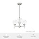 preview thumbnail 6 of 12, Hunter Xidane Metal and Glass Orb Chandelier - Entry, Kitchen or Dining Room Table, Bedroom - Mid-Century Modern, Transitional