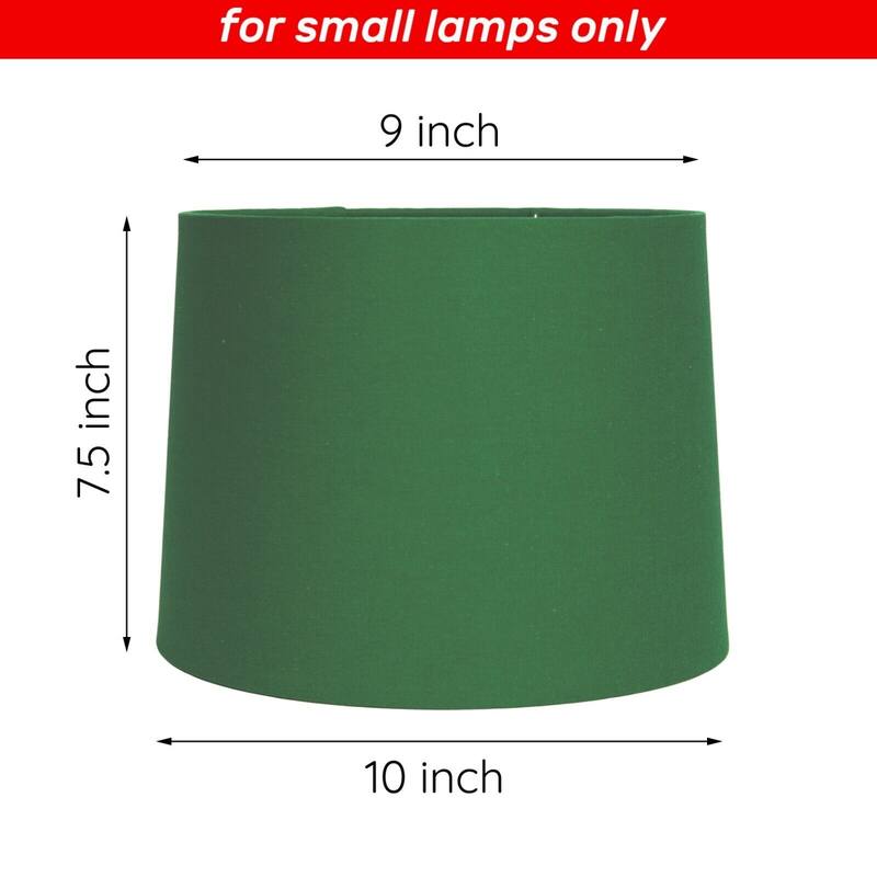 Uno Fitter Small Fabric Lampshade 9" x 10" x 7.5"