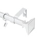 preview thumbnail 28 of 34, Modern Square Urn Adjustable Drapery Curtain Rod with Clip Rings