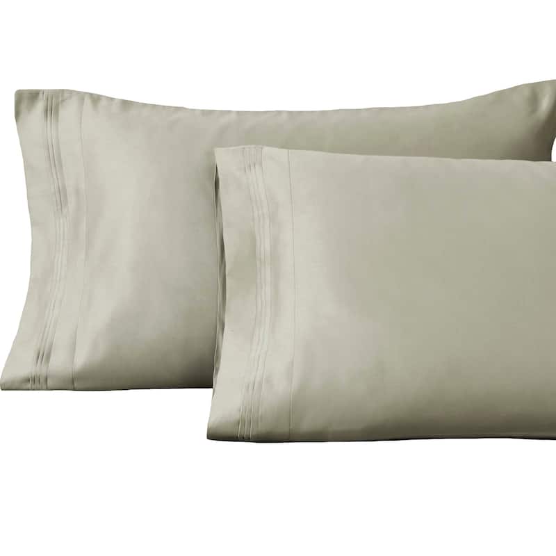 Superior Egyptian Cotton 1500 Thread Count Pillowcase - (Set of 2)