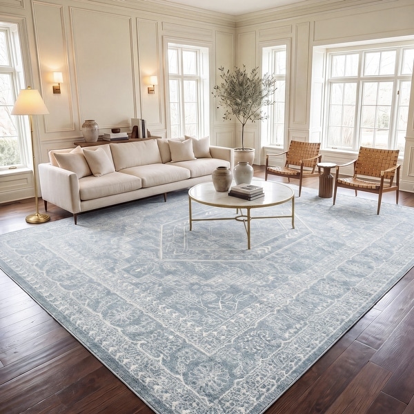 SAFAVIEH Adirondack Cheyenne Rustic Oriental Medallion Rug - On
