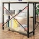 preview thumbnail 43 of 113, Small L Shaped Desk with Storage Shelves Corner Computer Desk