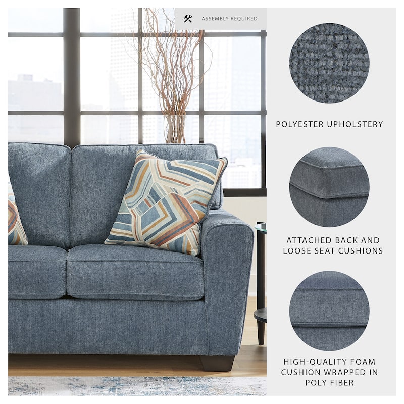 Signature Design by Ashley Cashton Loveseat - 63"W x 38"D x 39"H