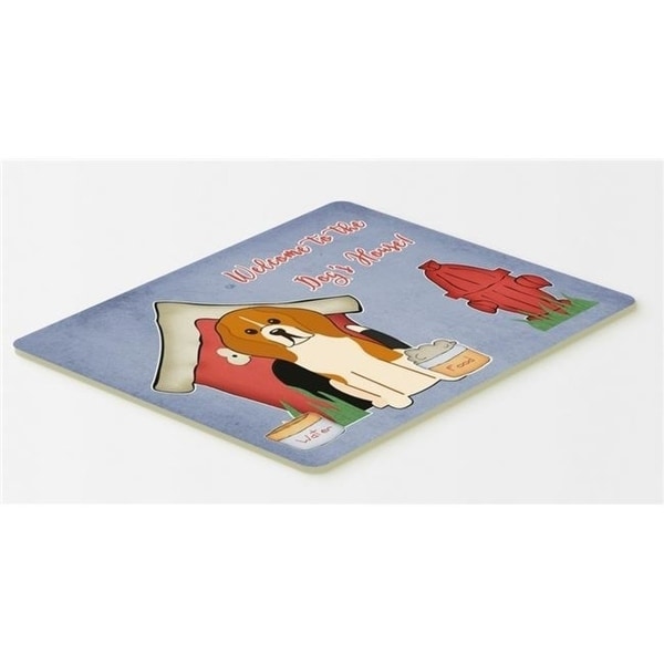 Carolines Treasures BB2794CMT Dog House Collection Beagle Tricolor Kitchen or Bath Mat 20 x 30