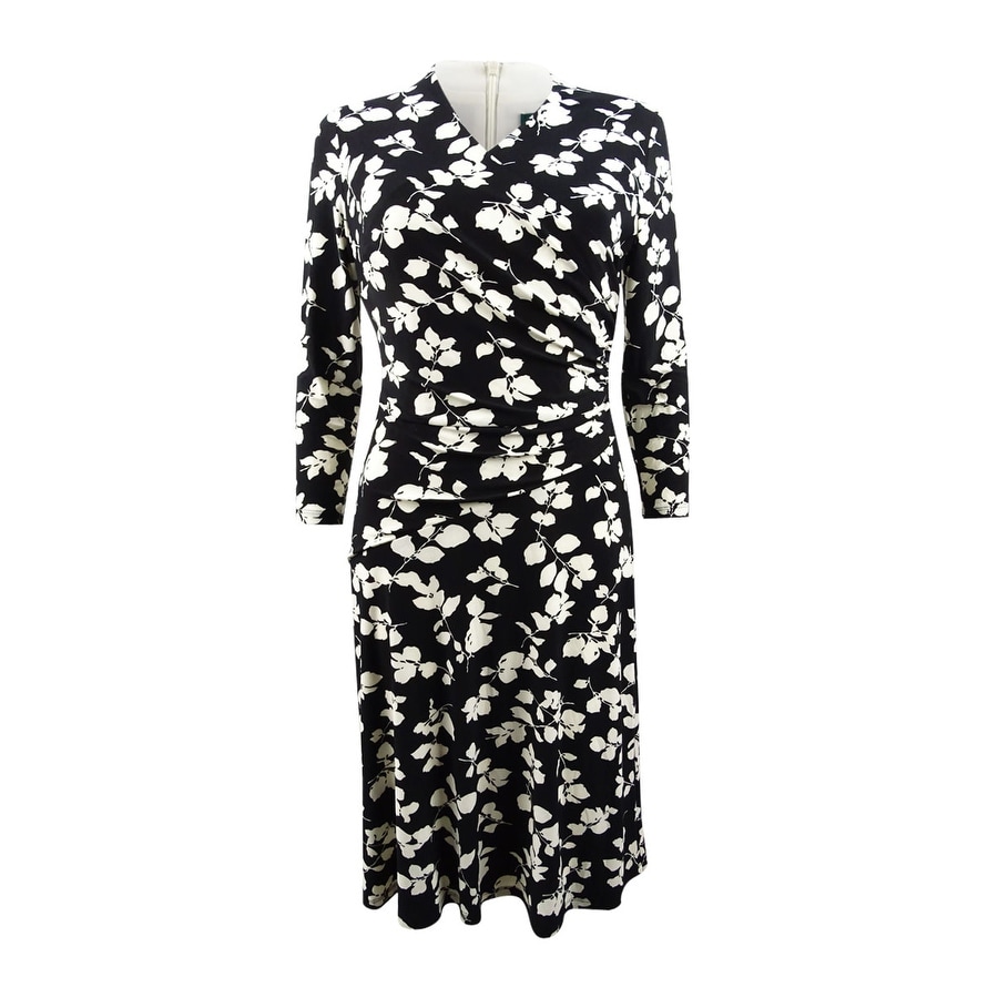 jersey flare dress