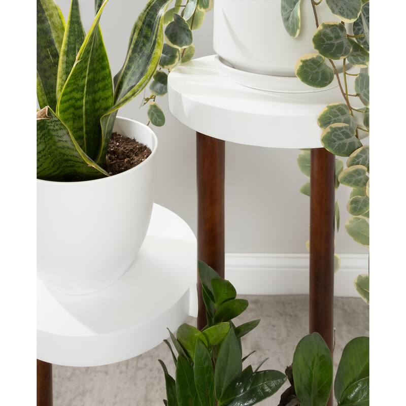 Kate and Laurel Fitley Wooden Plant Stand - 16x16x35