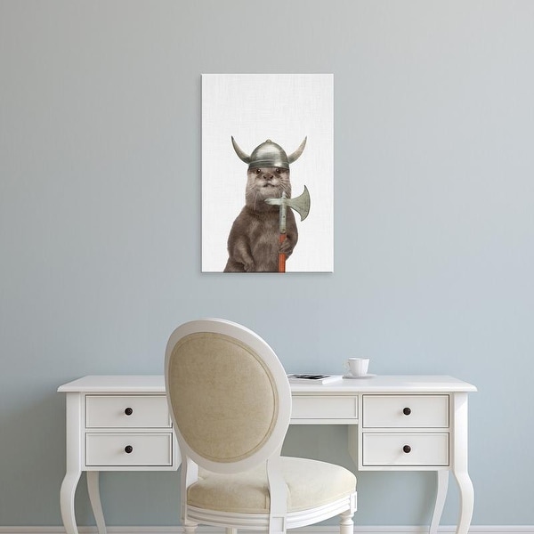 Easy Art Prints Tai Prints's 'Otter' Premium Canvas Art