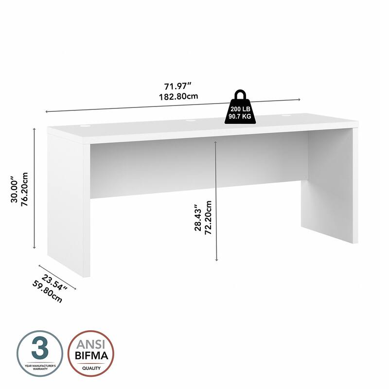 Echo 72W Computer Desk by Bush Business Furniture