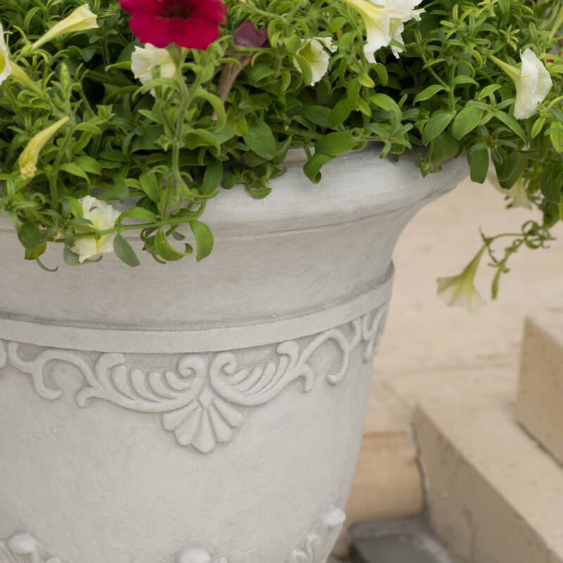Antique Moroccan 20-inch Urn Planter by Christopher Knight Home