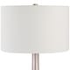 preview thumbnail 5 of 5, Uttermost Rosa Pink Glass Table Lamp - 16"x29"x16"