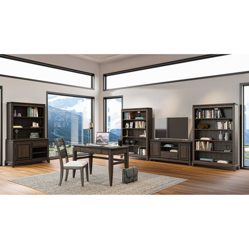 Chocolate Bookcase