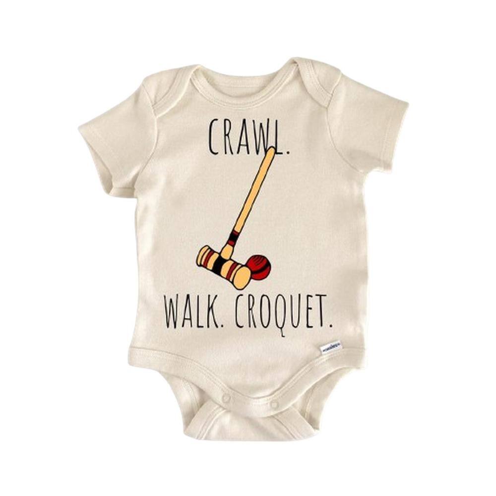 Croquet Sport - Baby Boy Girl Clothes Infant Bodysuit Funny Cute Newborn