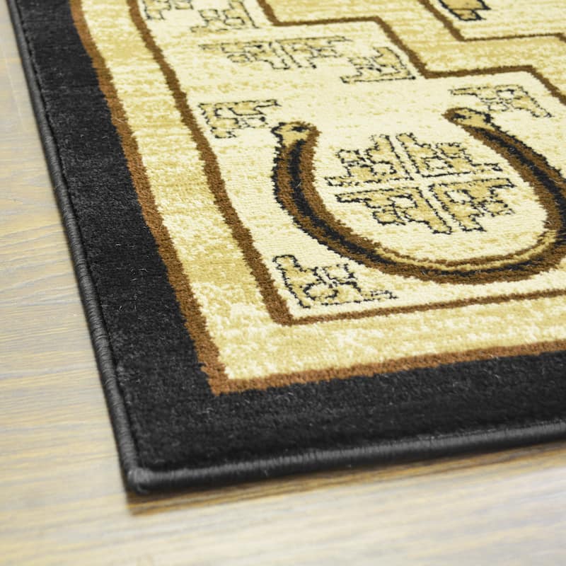 Lodge King Great Escape Wild Horse Multi Area Rug