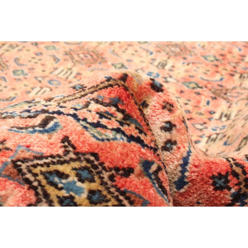 ECARPETGALLERY Hand-knotted Andelz Copper Wool Rug - 4'2 x 6'9