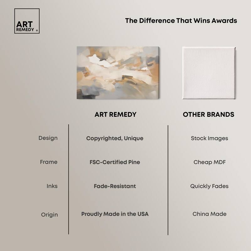 Pallor of Dawn Canvas by Art Remedy, Gallery Wrapped