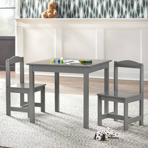 3 Piece Kids Table & Chair Set