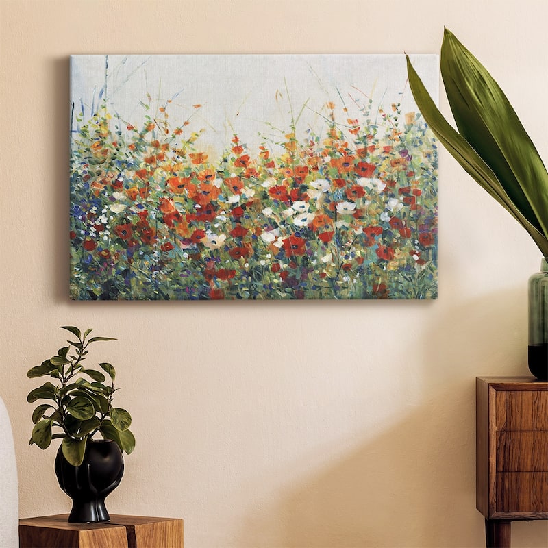 Garden in Bloom I Premium Gallery Wrapped Canvas - Ready to Hang